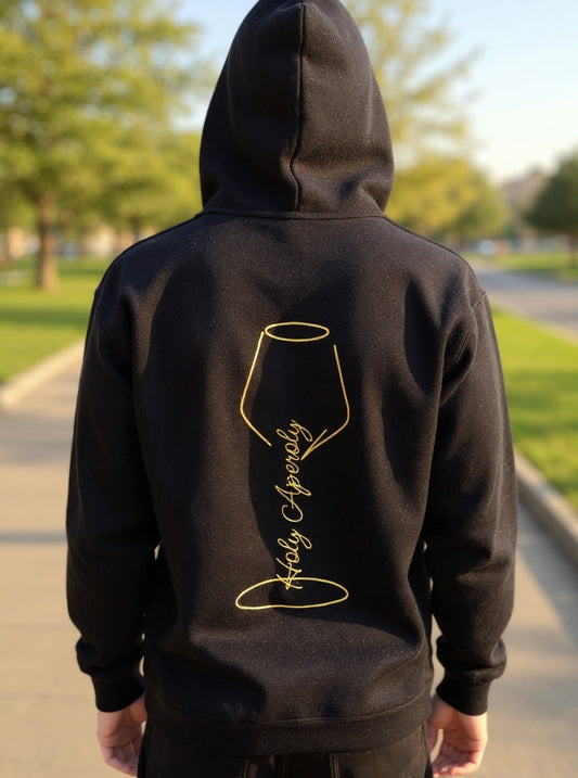 Hoodie „Holy Aperoly“ – edel, stylisch, unwiderstehlich 🍹✨