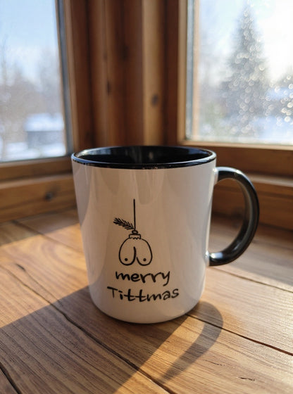 Tasse Merry Tittmas - Freche Weihnachtstasse | Gezis