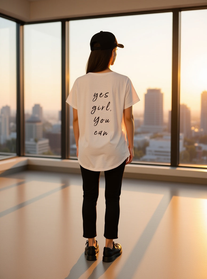 Damenshirt "Yes you can"