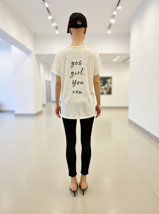 Damenshirt "Yes you can"