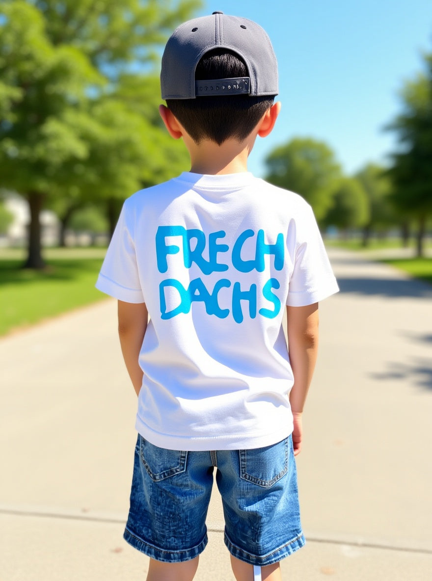 Kinder T-Shirt „Frechdachs“ – frech, liebenswert, voller Energie 🦡✨