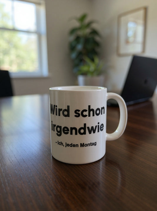Tasse "Wird schon"