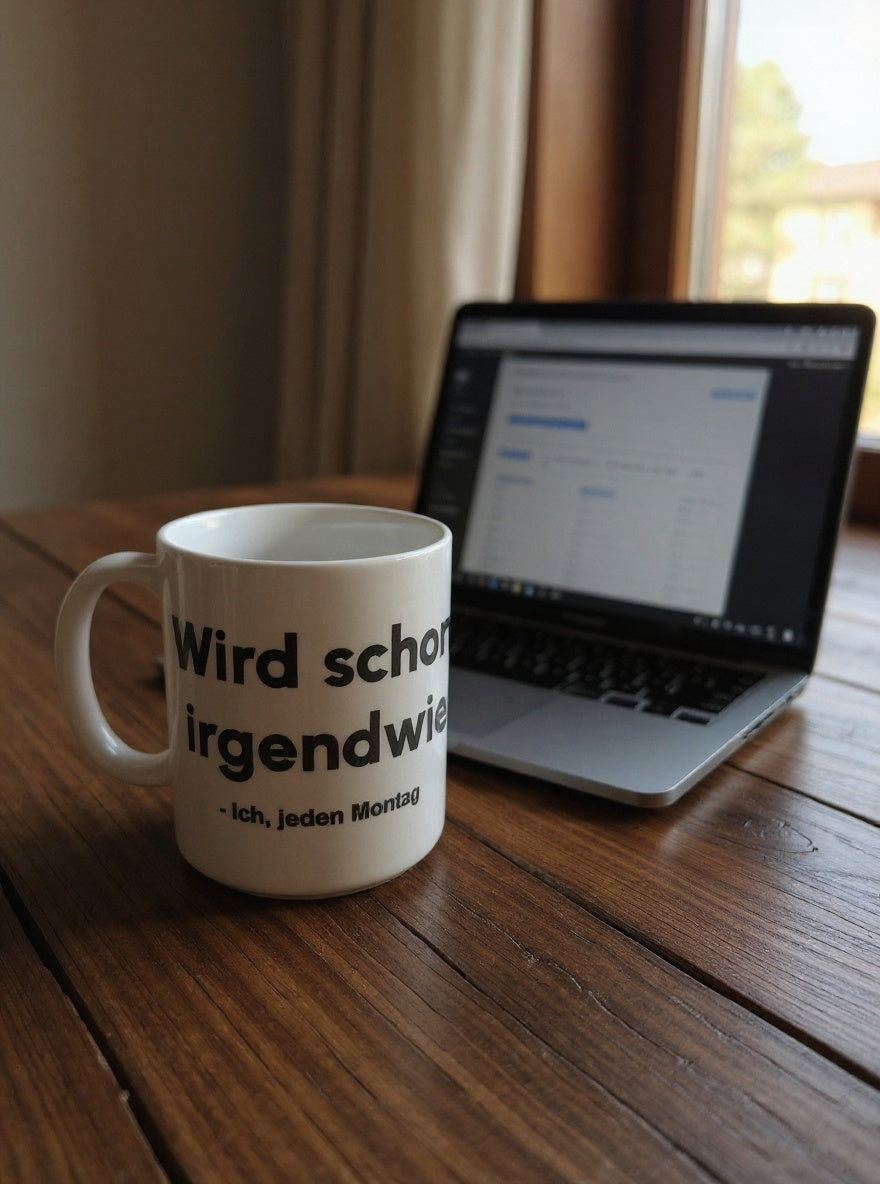 Tasse "Wird schon"