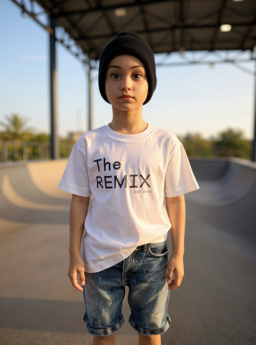 Vater-Sohn T-Shirt "The Original & Remix" mit Geburtsjahr