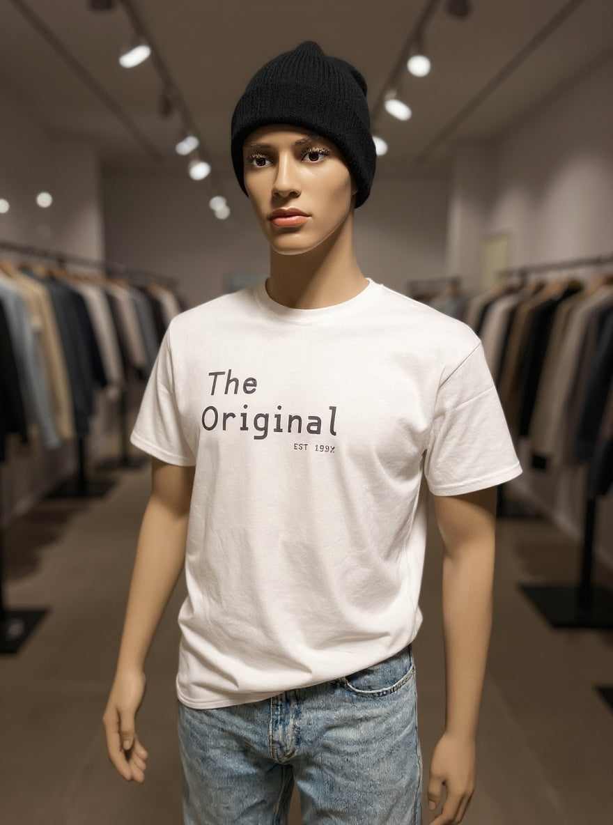 Vater-Sohn T-Shirt "The Original & Remix" mit Geburtsjahr