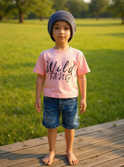 lustiges Kindershirt "Wildfang"