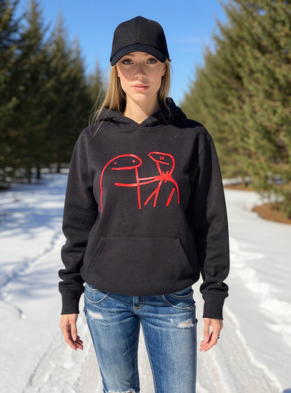 Der Würger Hoodie - Frecher Mittelfinger Pullover mit Statement