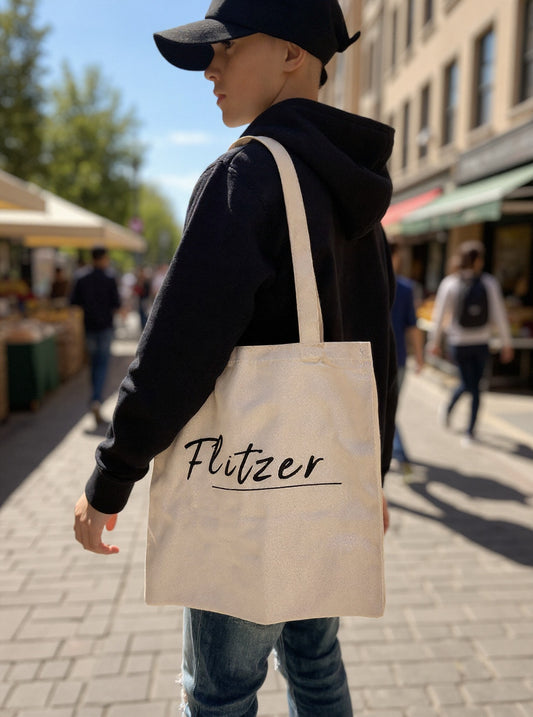 Jutebeutel „Flitzer“ – Der schnellste Stoffbeutel der Stadt!