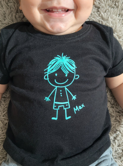 🚀 Kindershirt für Jungen – bequem, cool und zum Verlieben