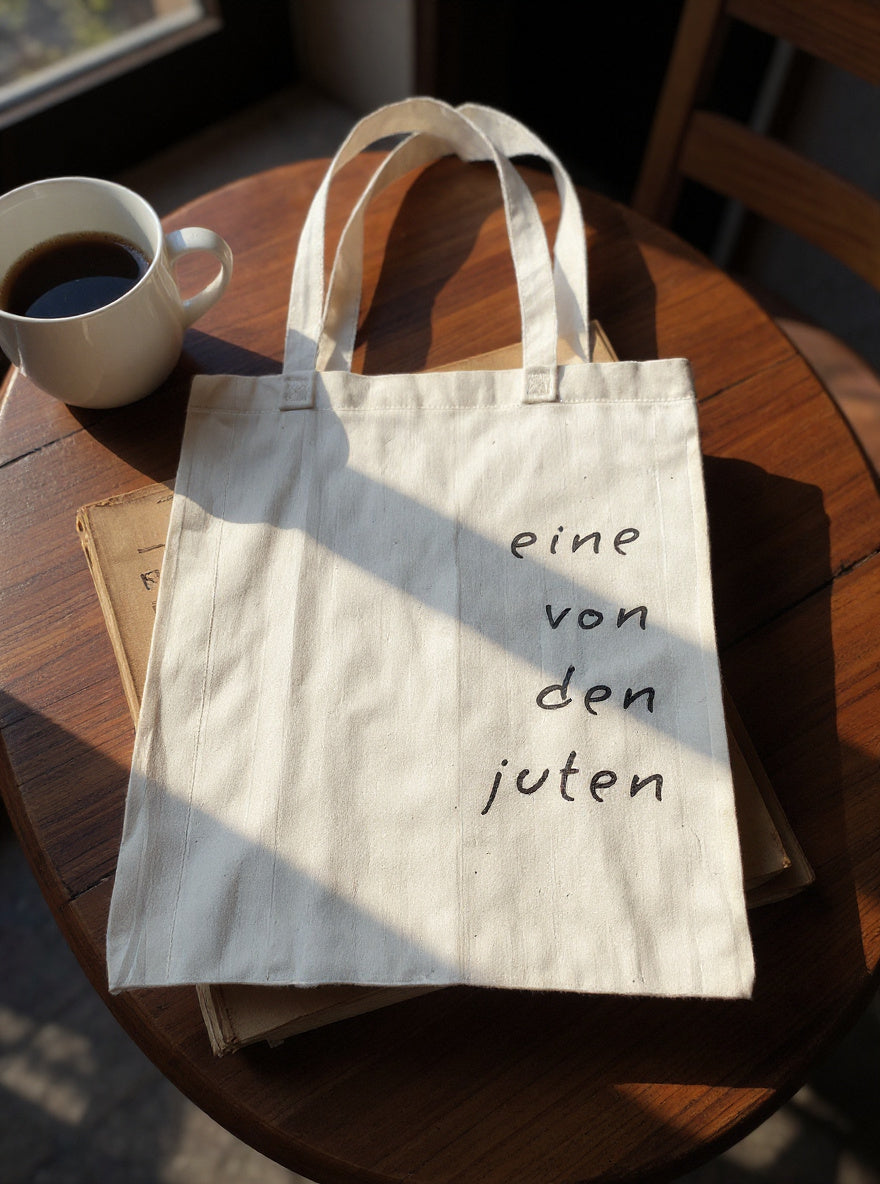Jutetasche Eine von den Juten - Nachhaltige Einkaufstasche mit Spruch | Gezis