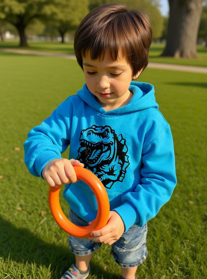 Kinderhoodie „T-Rex“ – für echte Dinostarke 🦖💥