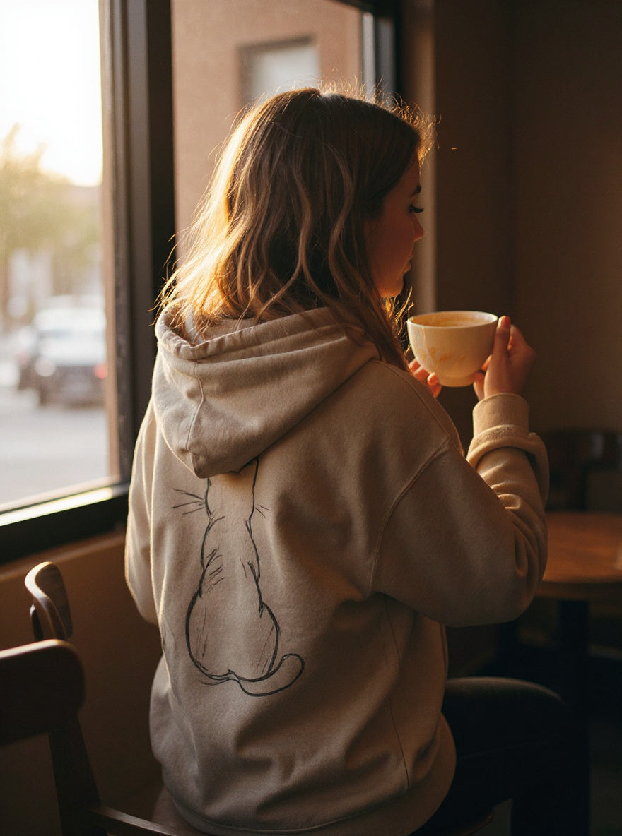 Hoodie „Katzenliebe“ – warm, weich absolut miautastisch 😺❤️