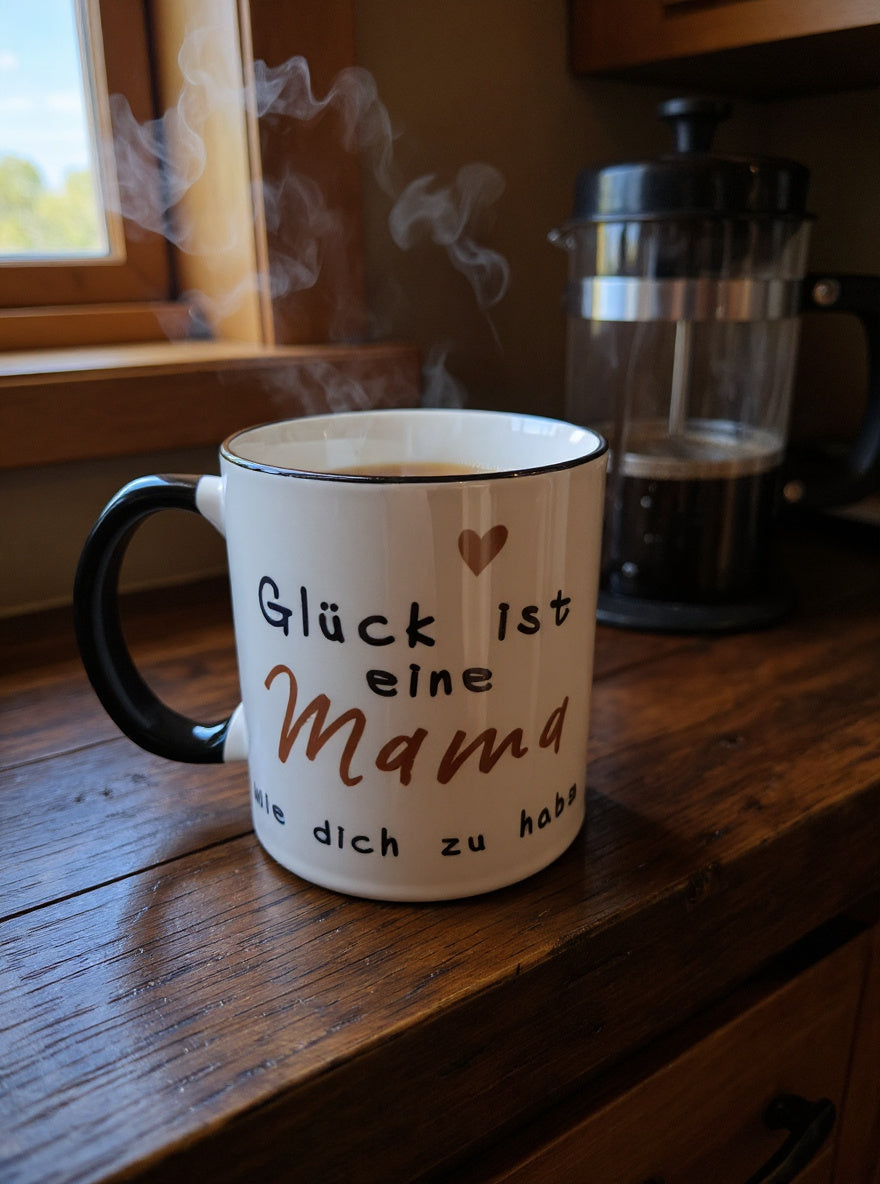 Mama Geschenkset – Tasse & Tasche mit Herz