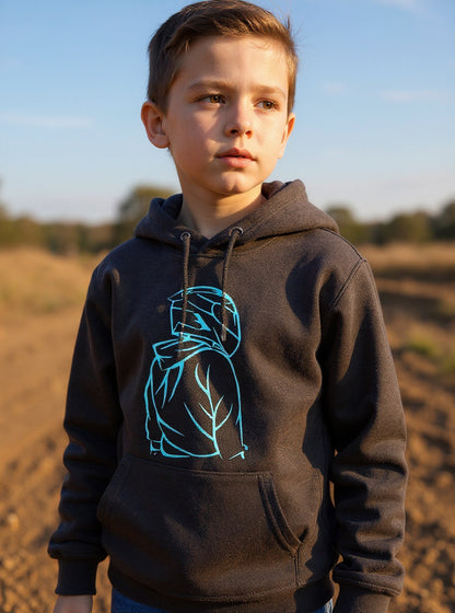 🏍️ Kinderhoodie „Motorradfan“ – cool, bequem und abenteuerlustig