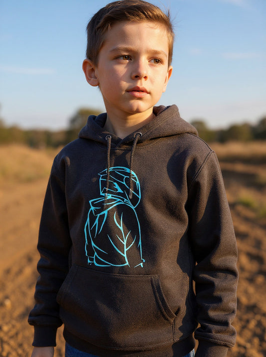 🏍️ Kinderhoodie „Motorradfan“ – cool, bequem und abenteuerlustig