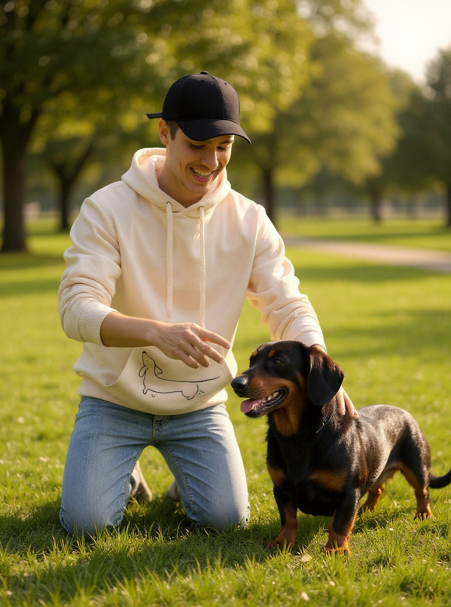 🐾 Dackel-Hoodie – gemütlich, stylisch und voller Charme
