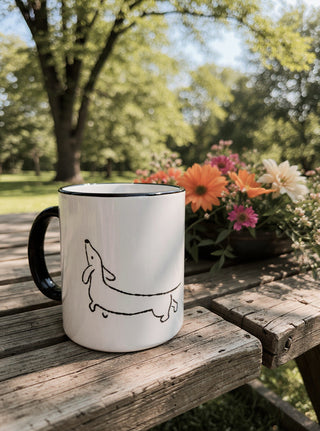 🐶 Tasse „Dackel“ – für alle, die den Wackeldackel-Charme lieben