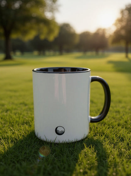 ⛳ Keramiktasse „Golfer – Wo ist der Ball?“