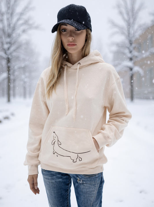 🐾 Dackel-Hoodie – gemütlich, stylisch und voller Charme