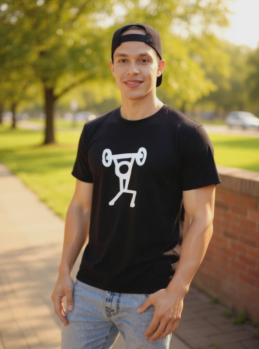 GYM T-Shirt Herren - Lustiges Fitness Shirt für Kraftsport