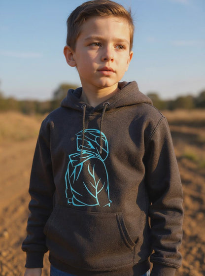 🏍️ Kinderhoodie „Motorradfan“ – cool, bequem und abenteuerlustig