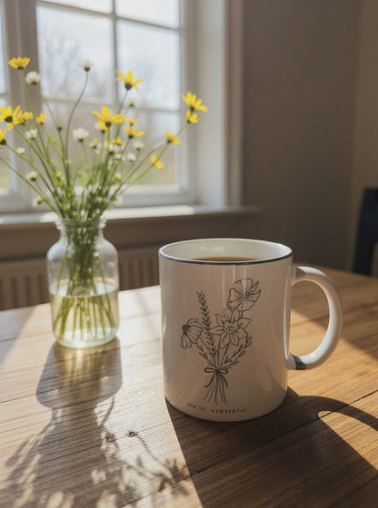 Tasse "you're wonderful" - Motivierende Geschenktasse
