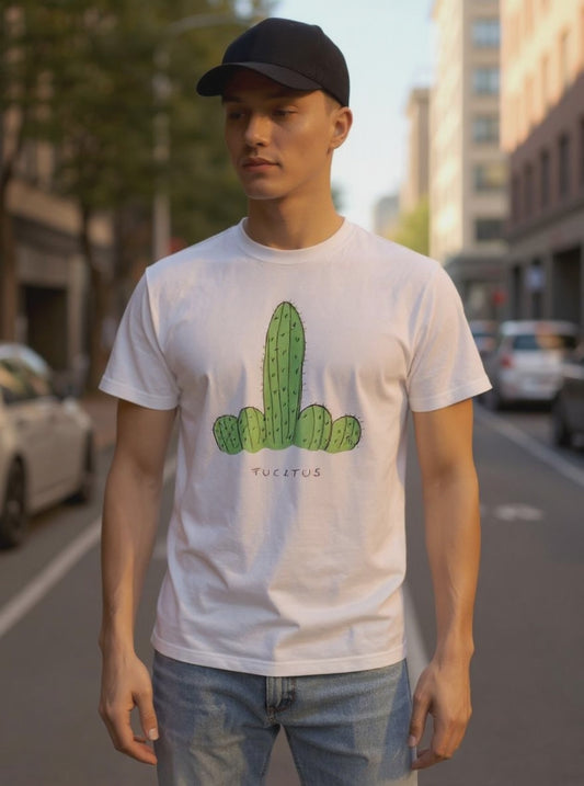T-Shirt „Fucktus“ – Mode mit zertifizierter Stachelwarnung