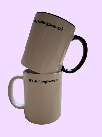 Lieblingsmensch Tasse - Geschenk für besondere Menschen