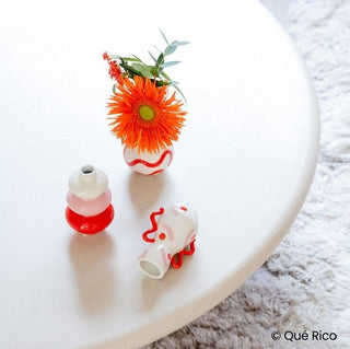 Que Rico Mini Vase Trio – Luis, Isla &amp; Elena